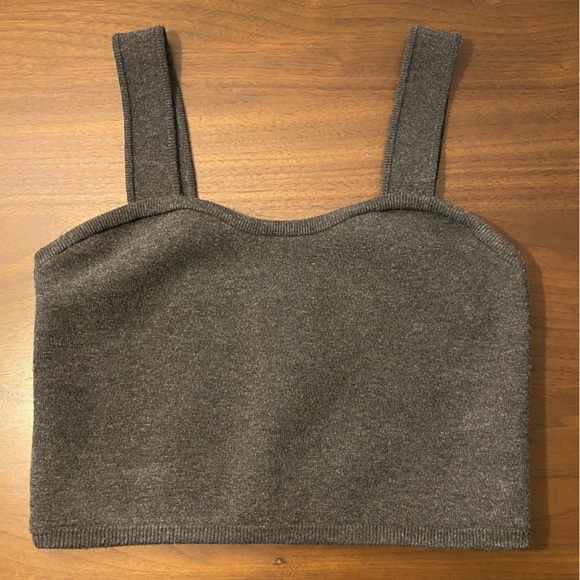 Aritzia Wilfred Knit Crop Top - Picture 1 of 3